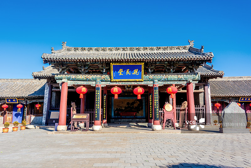 中国山西临汾霍州署大堂图片素材