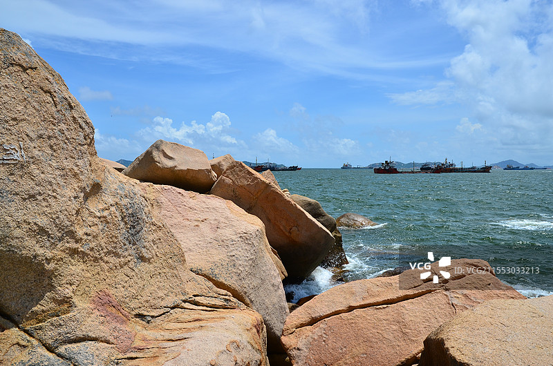 外伶仃岛图片素材