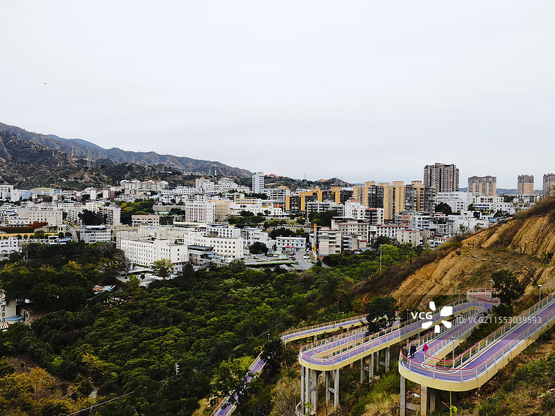 攀枝花市盐边县城风景图片素材