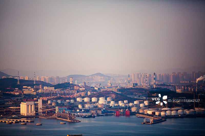 大连市甘井子区石化区域图片素材