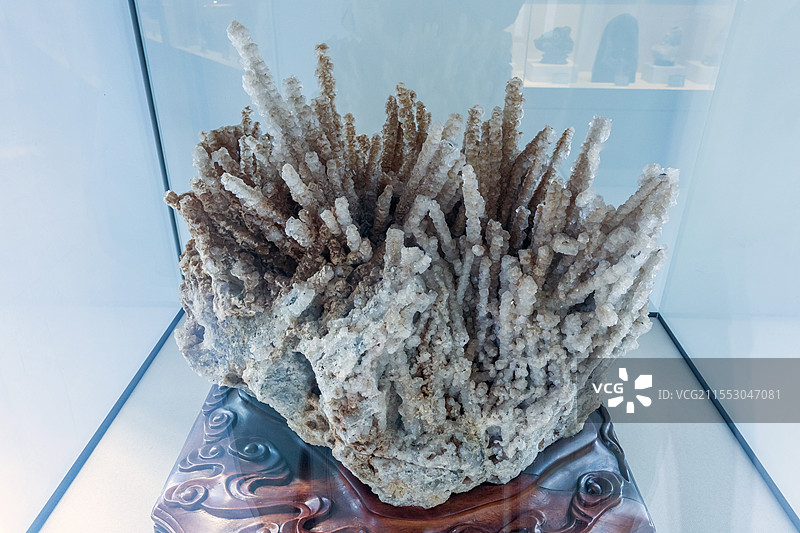 中国房山世界地质公园博物馆萤石产地湖南图片素材