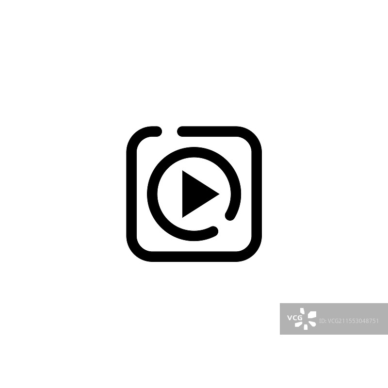 iTunes不完整线条艺术图标模板图片素材