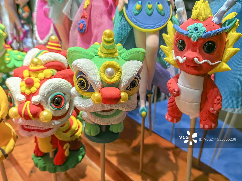 醒狮面塑（榕）图片素材