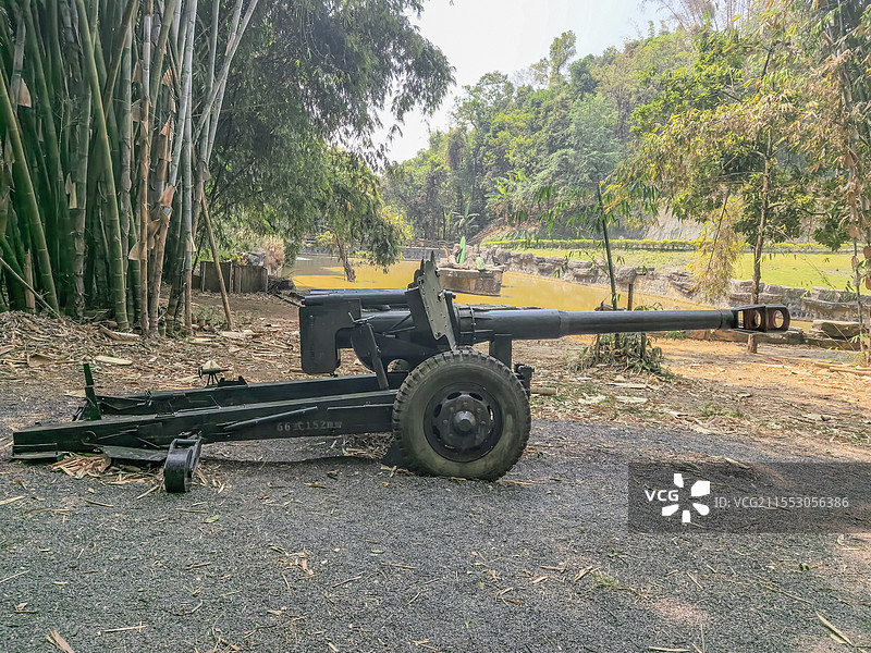 中国产66式152毫米加农炮（榕）图片素材