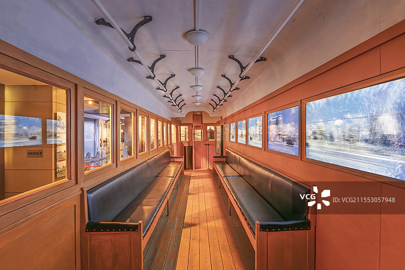 哈尔滨规划展览馆展厅图片素材