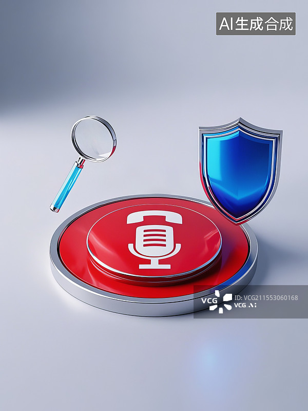 【AI数字艺术】金融反诈科普提醒警示题材海报图片素材