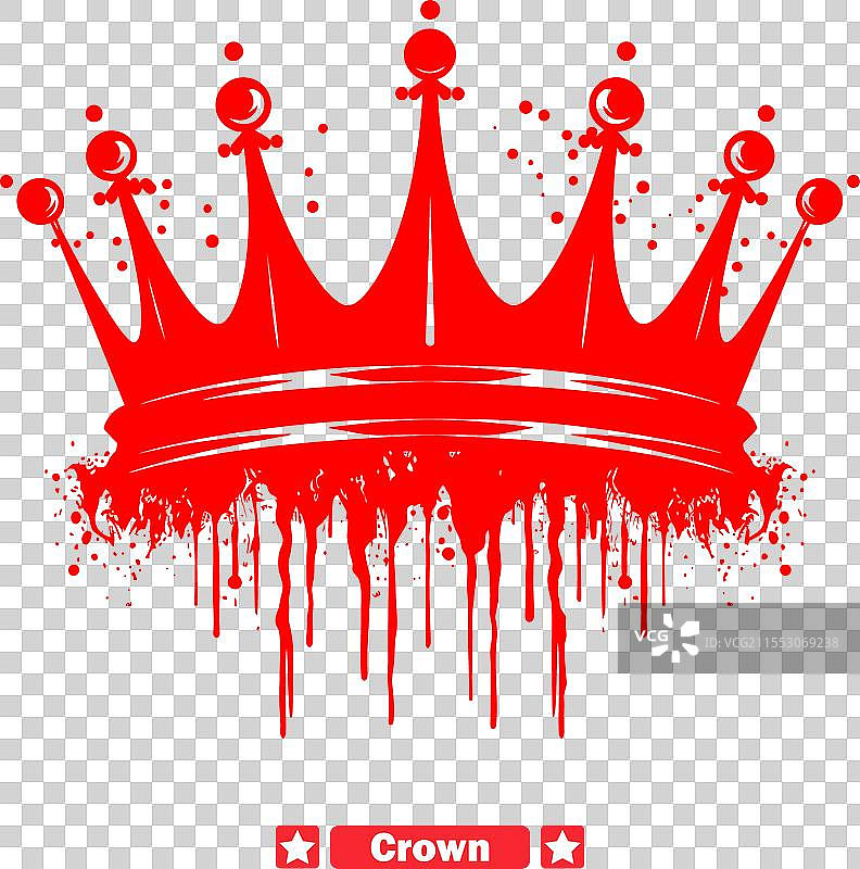 华丽的王冠轮廓图片素材