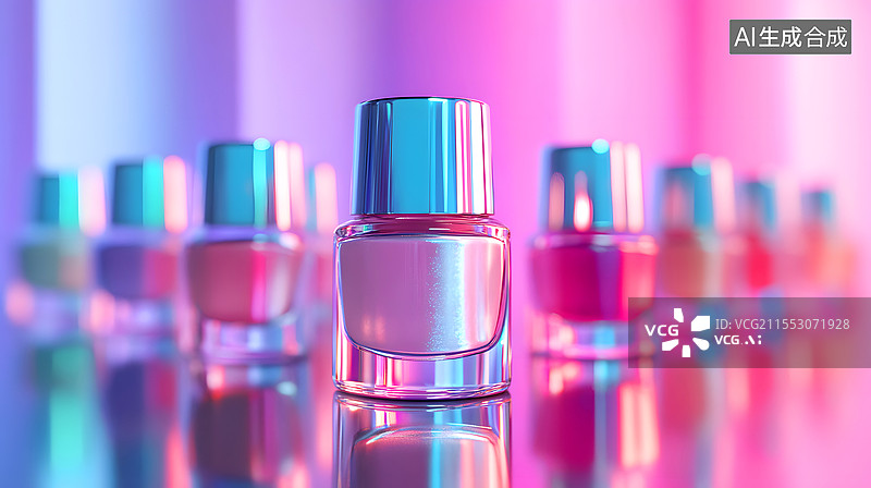 【AI数字艺术】化妆品简约背景图片素材