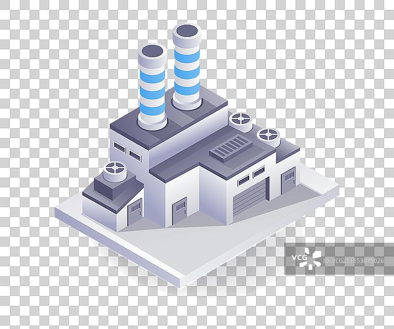 工厂工业技术建筑平面图图片素材