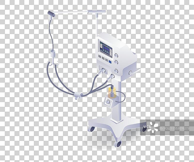 医疗设备 呼吸机 患者图片素材