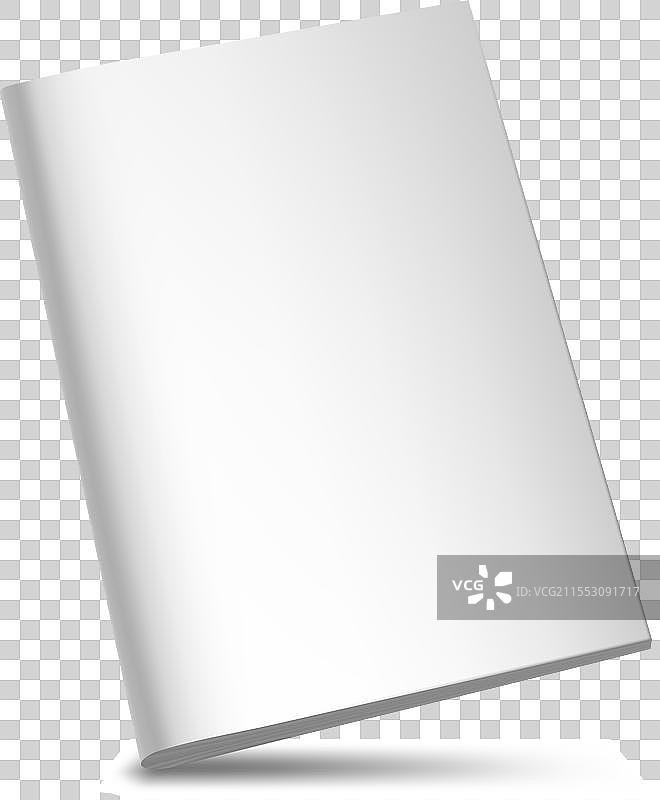 3D书籍、小册子、宣传册或杂志封面图片素材