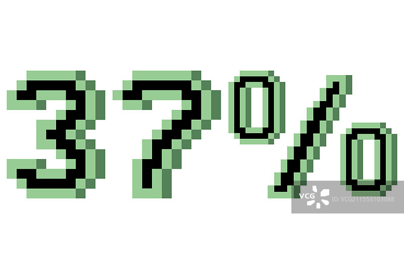 37% 的像素艺术 3D图片素材