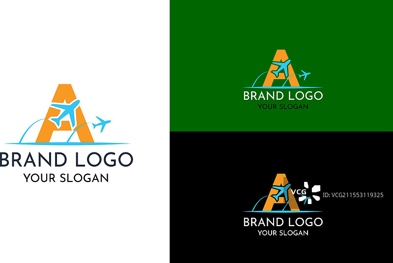 旅行社标志设计图片素材