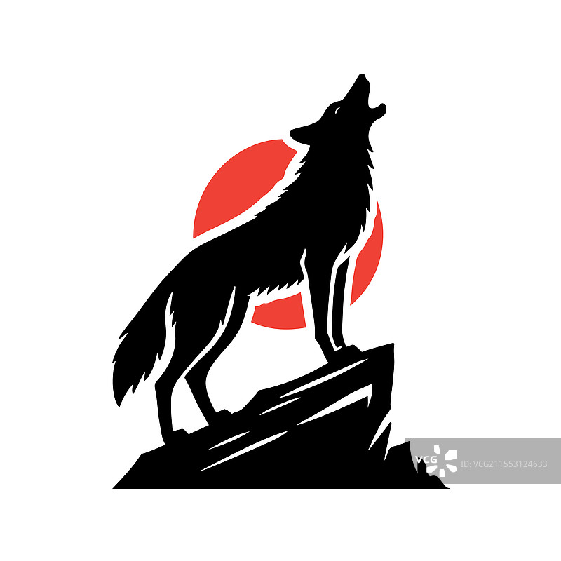 土狼在嚎叫图片素材