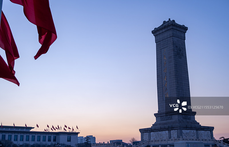 人民英雄纪念碑图片素材