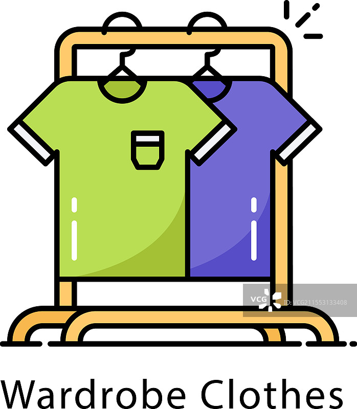 衣柜衣物填充图标图片素材