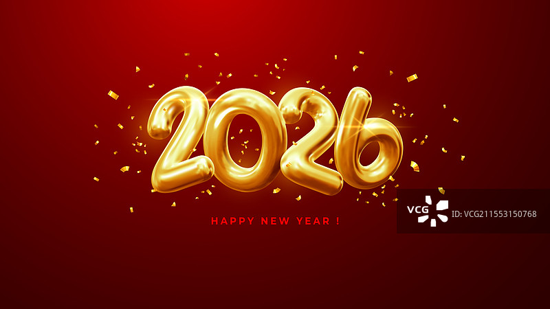 2026年黄金数字图片素材