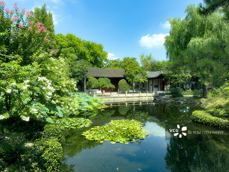 上海秋霞圃风景图片素材
