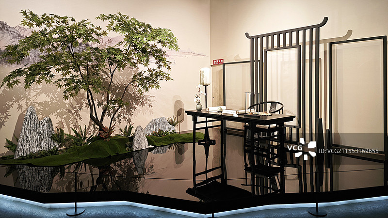 河北博物院国粹星光京津画派作品展图片素材