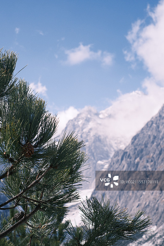 丽江甘河坝徒步随拍图片素材