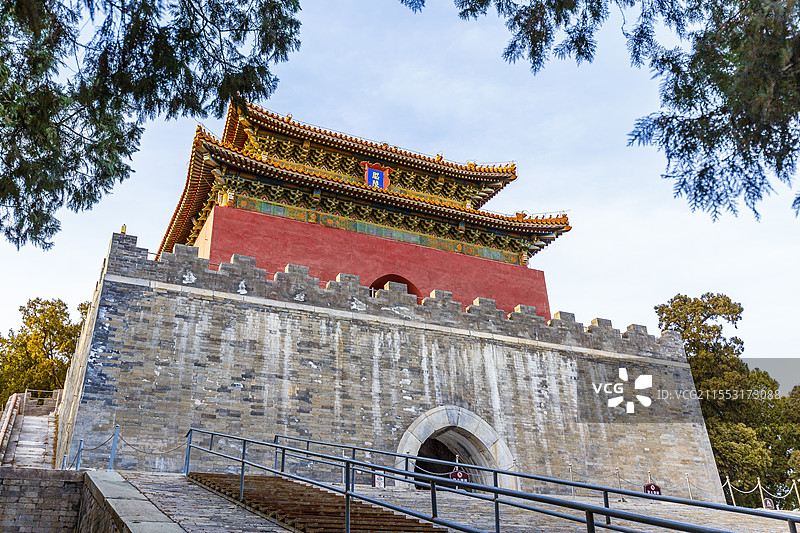北京昌平区十三陵昭陵图片素材