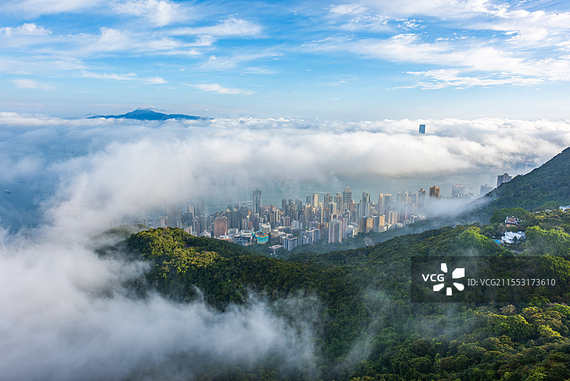 香港龙虎山郊野公园 香港中西区 香港风光图片素材
