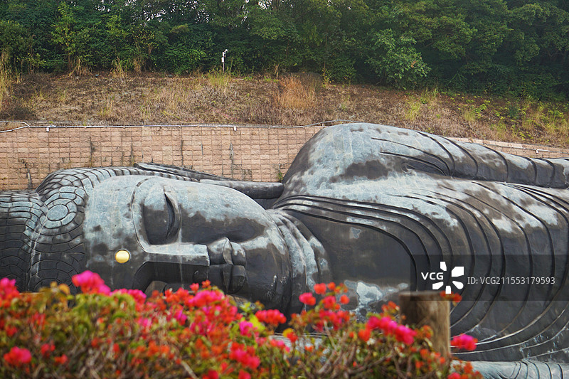 世界第一大卧佛——三水卧佛图片素材