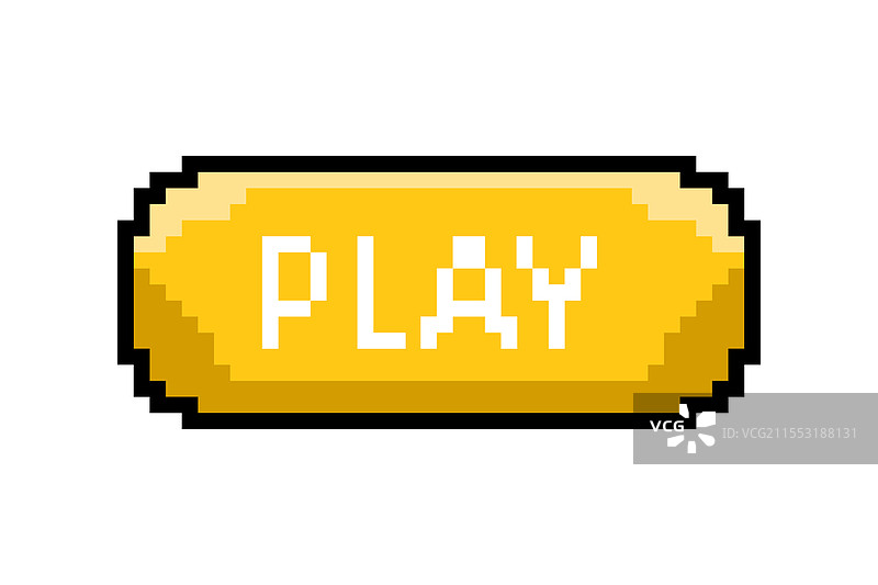 增强互动的像素游戏用户界面元素图片素材