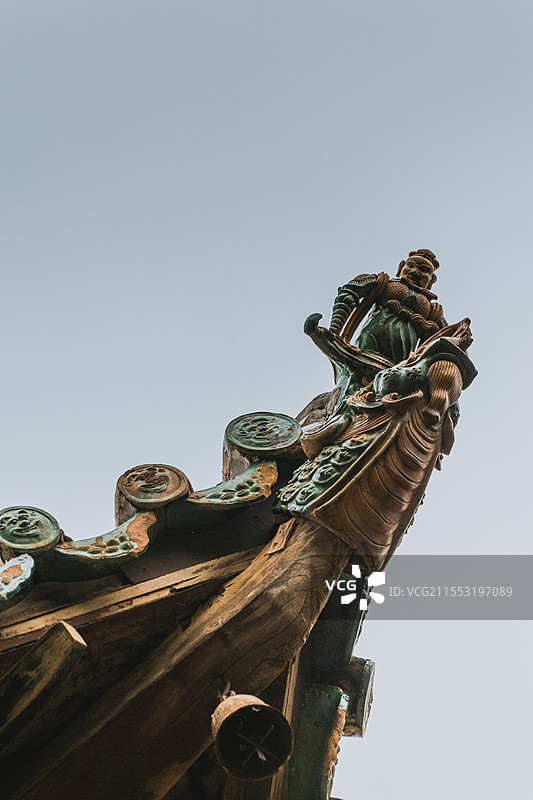 山西运城芮城永乐宫历史建筑人文风景图片素材