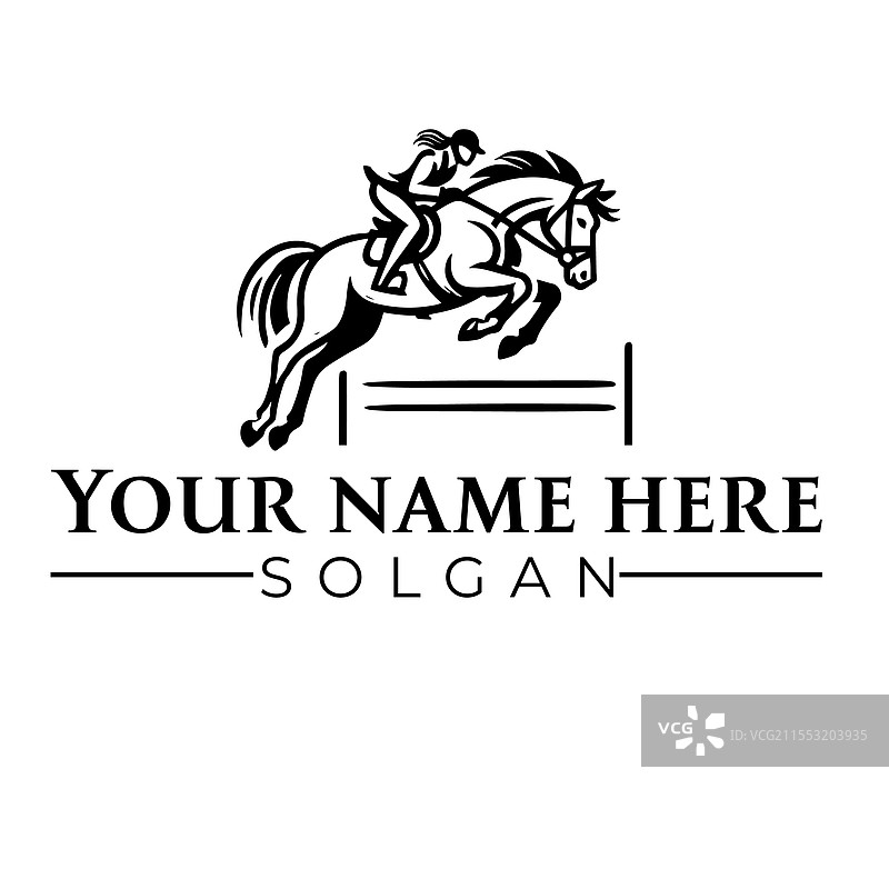 马术障碍赛和盛装舞步图片素材