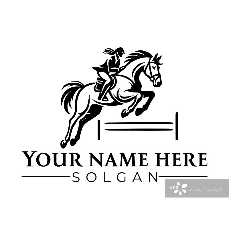 马术障碍赛和盛装舞步图片素材