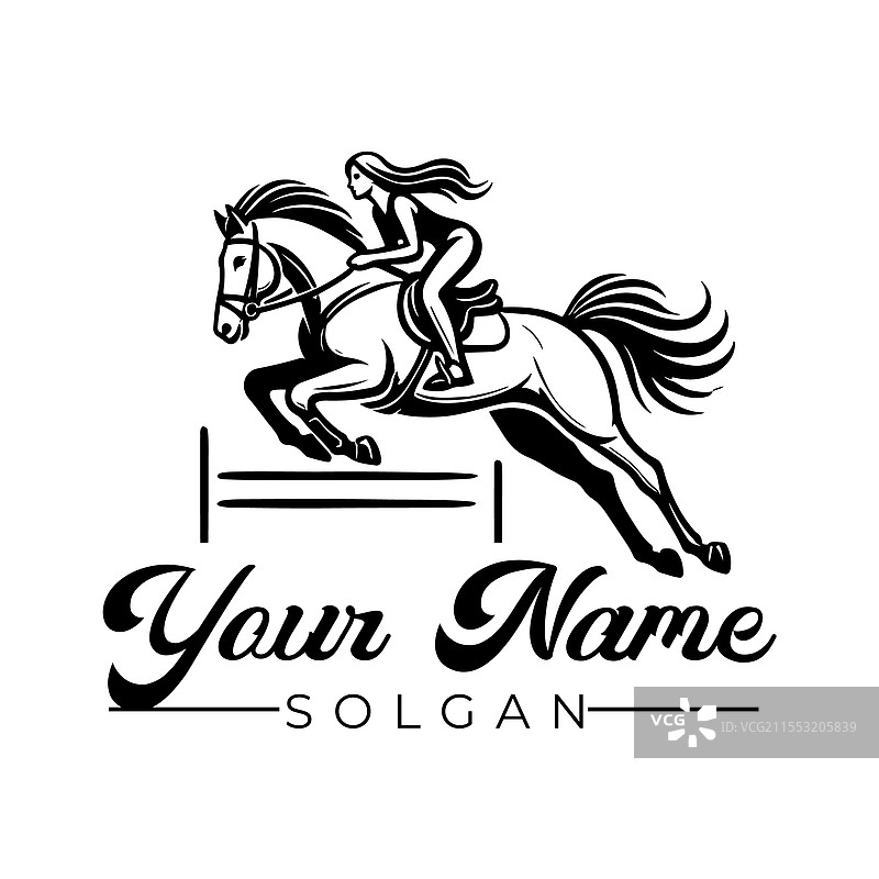 马术障碍赛和盛装舞步图片素材