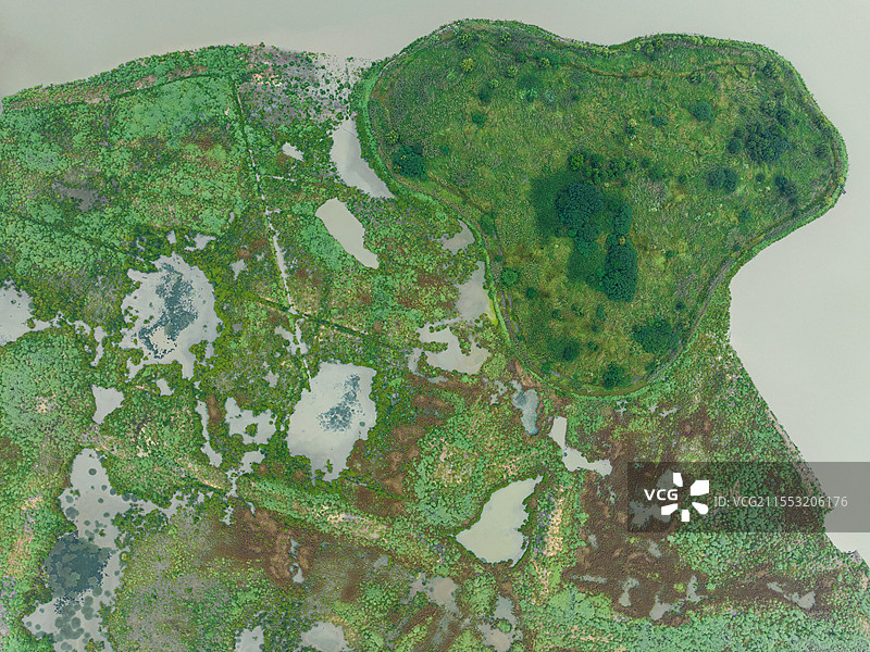 杭州余杭南湖公园图片素材