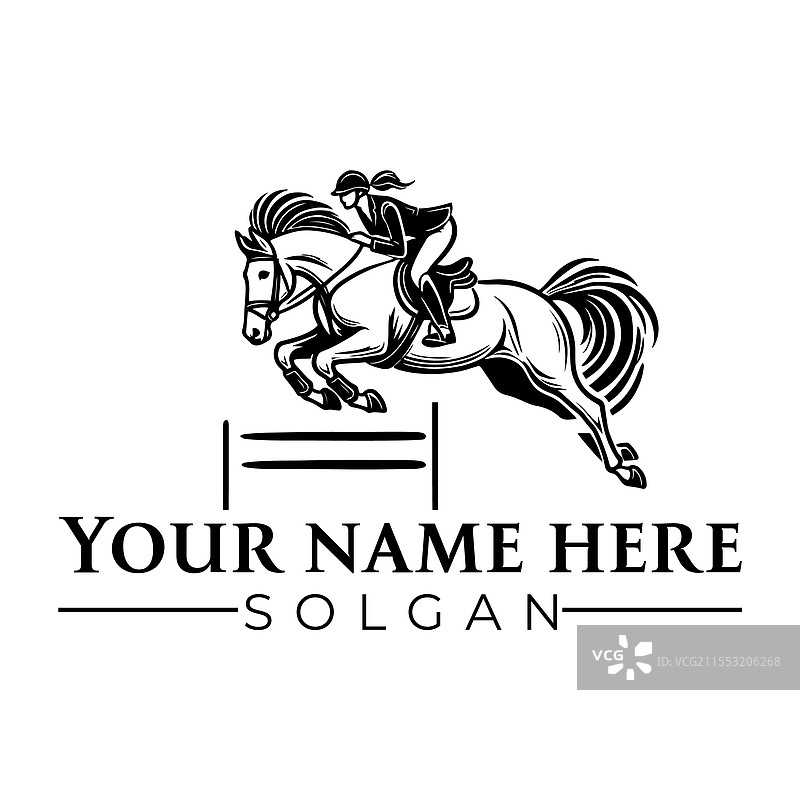 马术障碍赛和盛装舞步图片素材