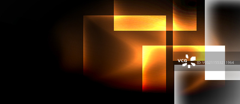 黑暗霓虹色与玻璃方形图案图片素材