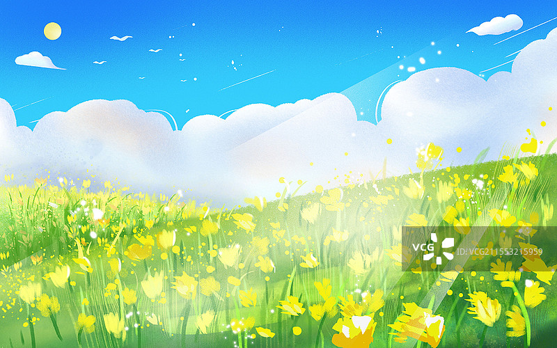 清明清明节清明春暖花开惊蛰唯美风景惊蛰节气春天春分图片素材