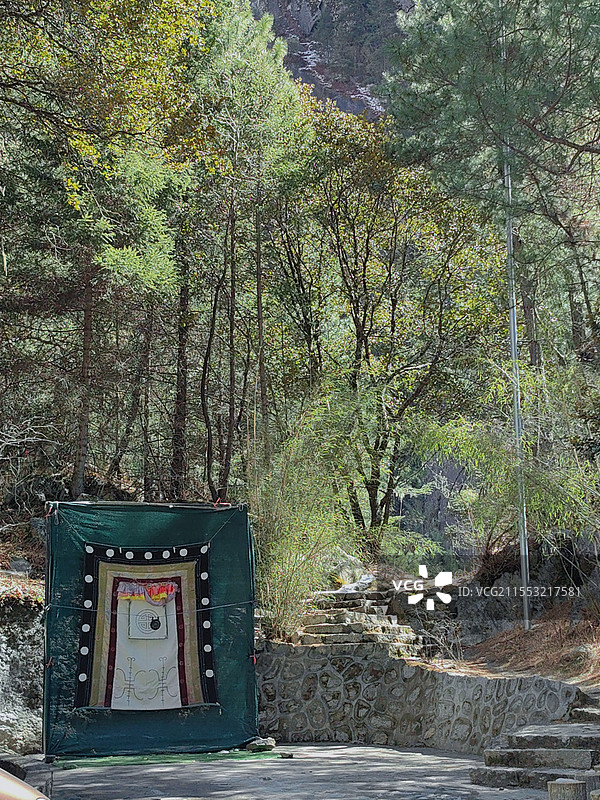 卡定沟图片素材