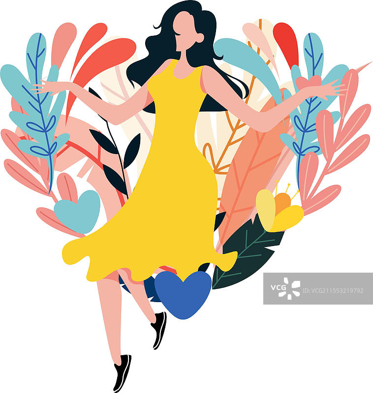 女神节 女性 妇女节 美丽女人图片素材