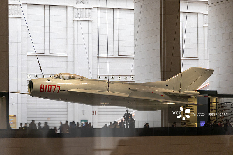 中国军事博物馆的歼6图片素材