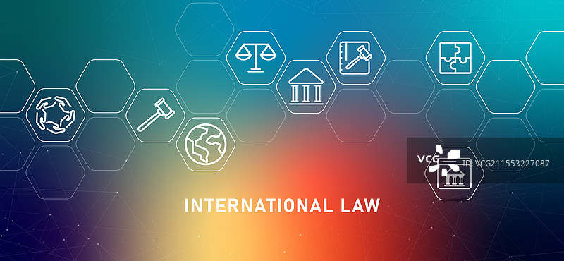 国际法跨境监管梯度图片素材