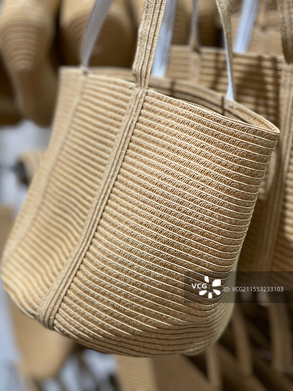 编织布兜图片素材