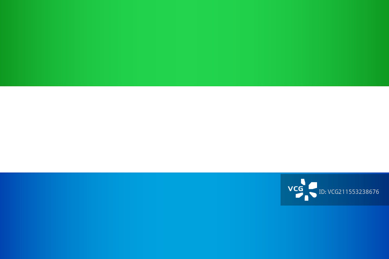 塞拉利昂共和国国旗图片素材