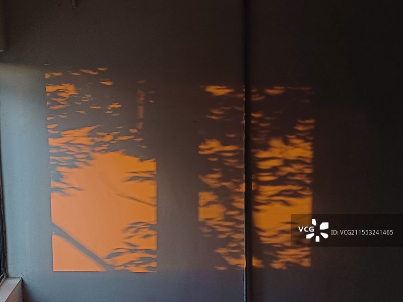 窗影，似国画图片素材