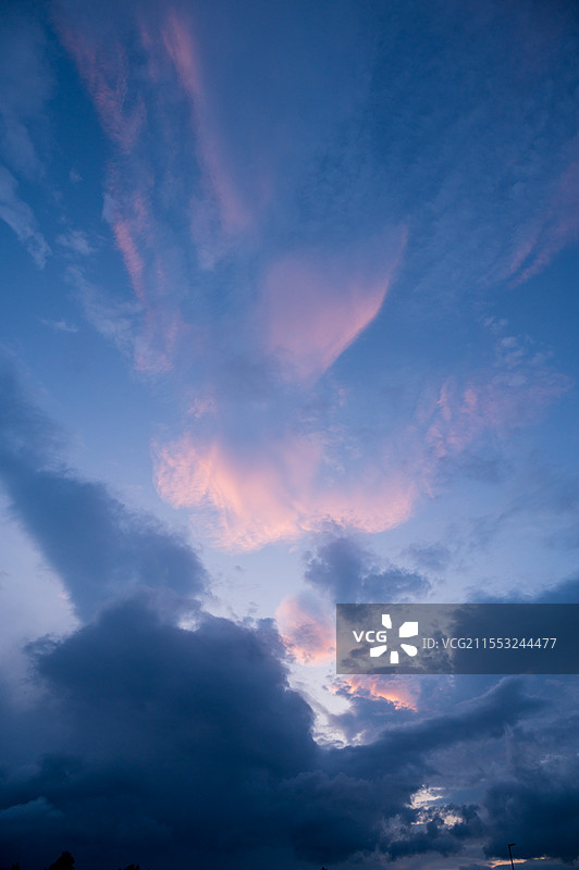 罗弗敦群岛的日落图片素材