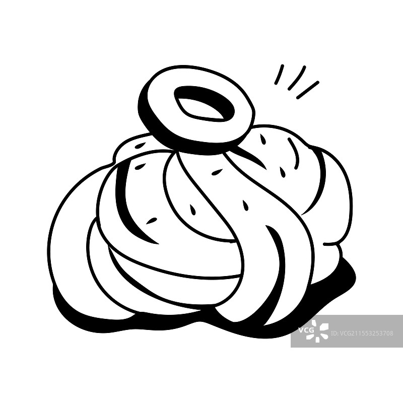 丹麦卷图片素材