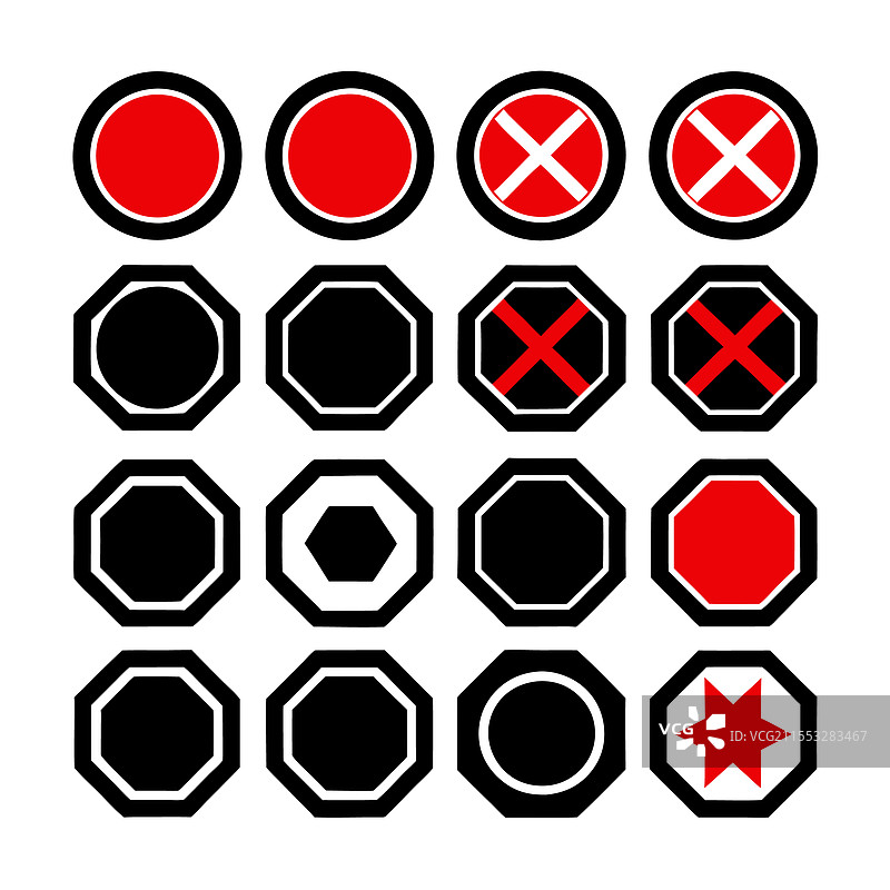 简单的停车标志2图片素材