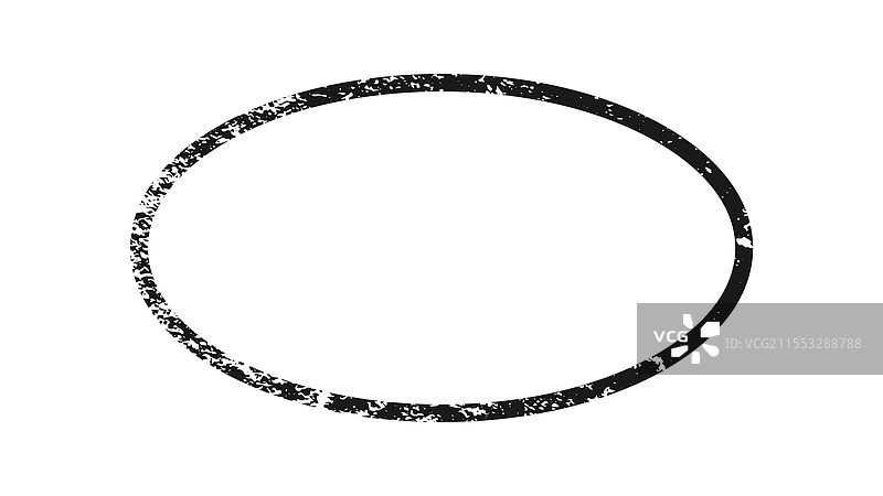 椭圆形的破旧边框图片素材