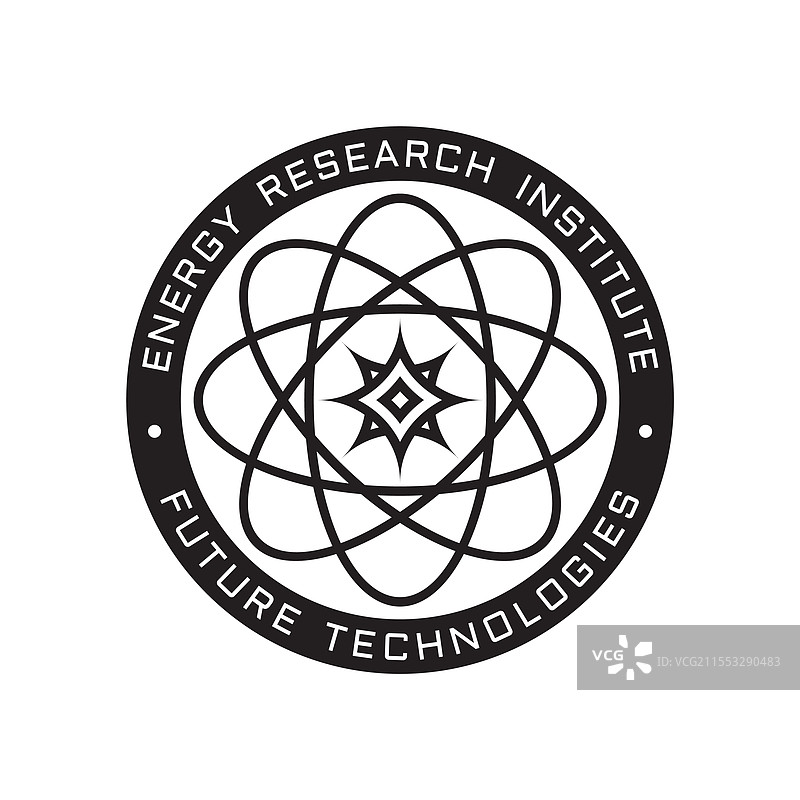能源研究院概念标志模板图片素材