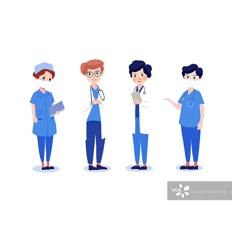 医生  护士   医院素材  医生套图  PNG素材医生人物元素图片素材