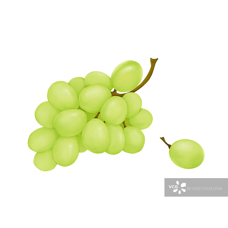 晴王葡萄葡萄写实水果水果PNG素材图片素材
